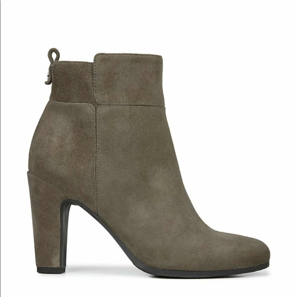 Sam Edelman Sianna Booties Suede Gray Sz 10 - Picture 4 of 5